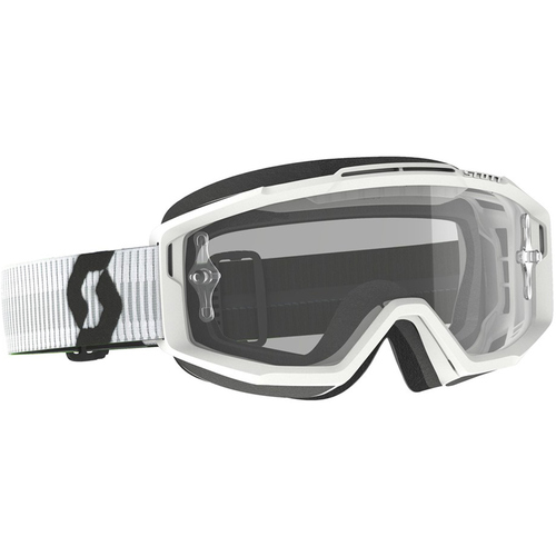 Scott Split OTG Goggles White w/Clear Works Lens