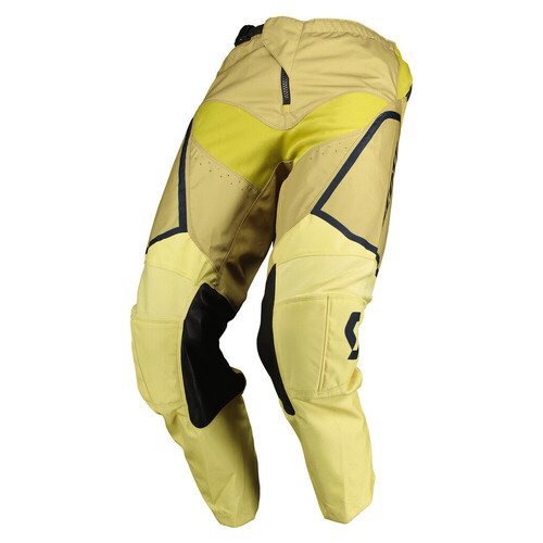 Scott 350 Track Evo Tan/Blue Pants [Size:28]