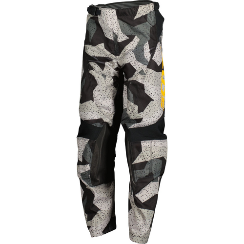 Scott 350 Camo Black/Yellow Junior Pants [Size:18]