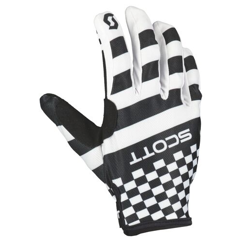 Scott 350 Prospect Evo Racing Black/White Gloves [Size:SM]