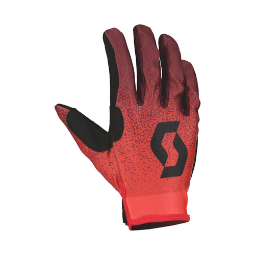 Scott 350 Dirt Evo Red/Black Junior Gloves [Size:XS]