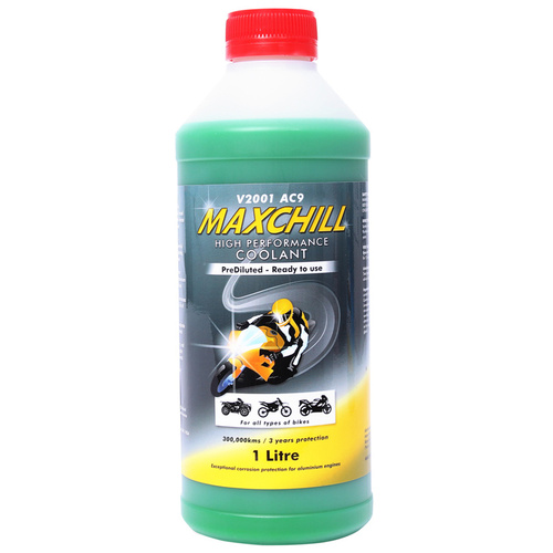 Shell MaxChill Engine Coolant (Ready to use) Green 1L