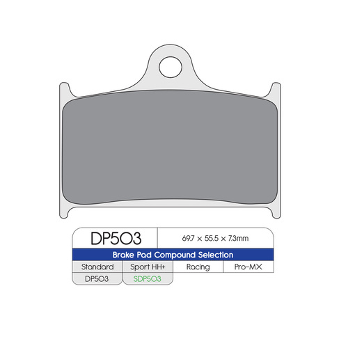 DP Brake Pads SDP503 SDP SPORT HH+ Brake Pads