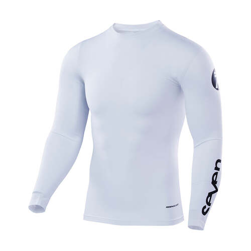 Seven Zero White Compression Jersey [Size:MD]