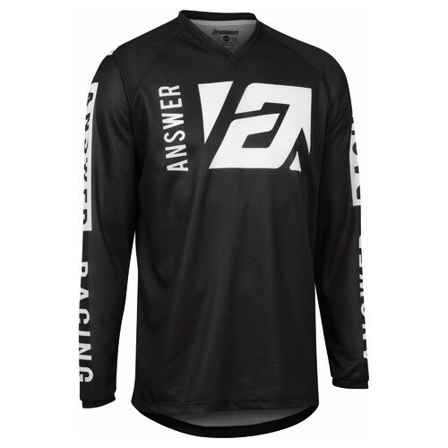 Answer 2023 Syncron Merge Black/White Youth Jersey [Size:XS]