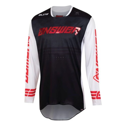 Answer 2023 Elite Finale Black/White/Red Jersey [Size:SM]