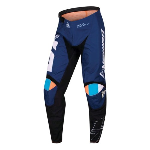 Answer 2023 Syncron CC Blue/Hyper Orange/Black Youth Pants [Size:16]