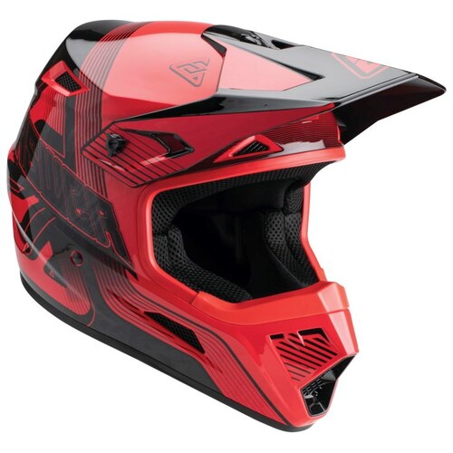 Answer 2023 AR1 Vendetta Red/Black Helmet [Size:XS]