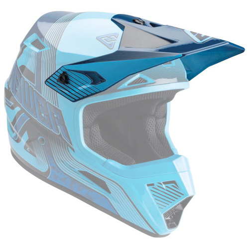 Answer 2023 Replacement Visor Peak for AR1 Vendetta Blue/Dark Blue Helmet