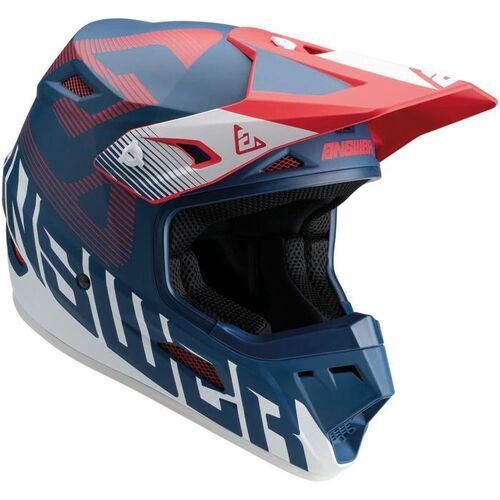 Answer 2023 AR1 Vendetta Red/White/Purple Youth Helmet [Size:SM]