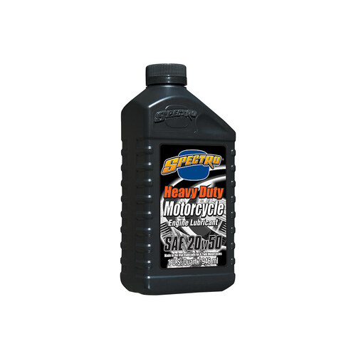 Spectro Performance Oil SPE-R.HD25 Heavy Duty Engine Oil 20w50 1 Quart Bottle (946ml) for Big Twin 84-Up