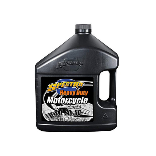 Spectro Performance Oil SPE-T.HD25 Heavy Duty Engine Oil 20w50 1 Gallon Bottle (3.786ltr) for Big Twin 84-Up