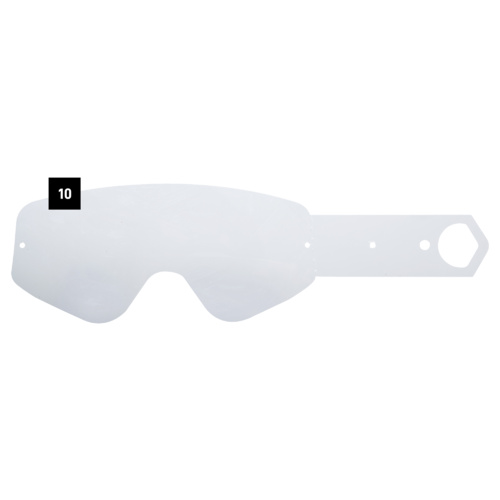 Spy Optic Clear Tear Offs for Klutch MX Goggles (10 Pack)