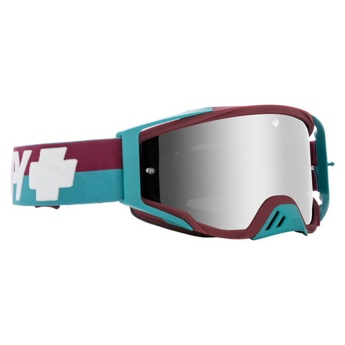 Spy Optic Foundation Plus MX Goggle Bolt Teal w/HD Smoke/Silver Spectra Mirror & HD Lear Lens