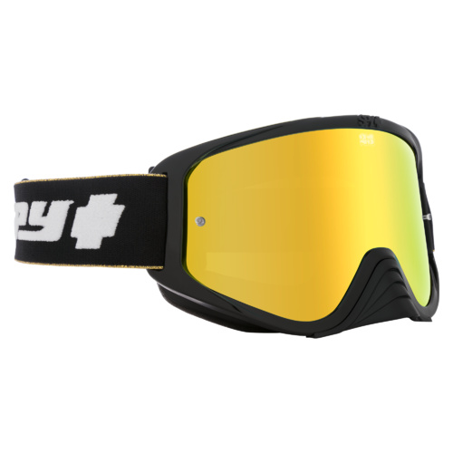 Spy Optic Woot Race MX Goggle 25th Anniversary Black/Gold w/HD Smoke/Gold Spectra Lens