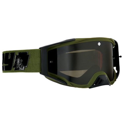 Spy Optic Foundation MX Goggle Plus Reverb Olive w/HD Smoke Lens