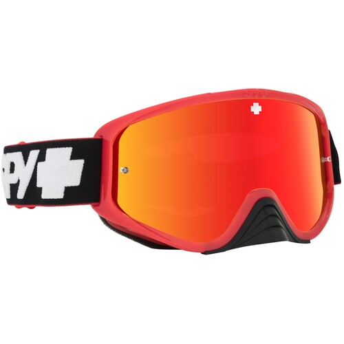 Spy Optic Woot Race MX Goggle Slice Red w/Smoke/Red Spectra Lens