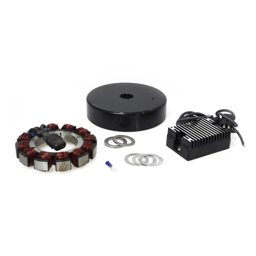 Spyke SPY-425410 Alternator Kit for Big Twin 89-98 or 32Amp Upgrade for Big Twin 70-88