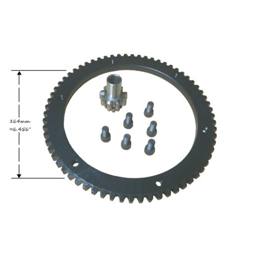 Spyke SPY-468040 66T Starter Ring Gear Kit for Big Twin 94-97