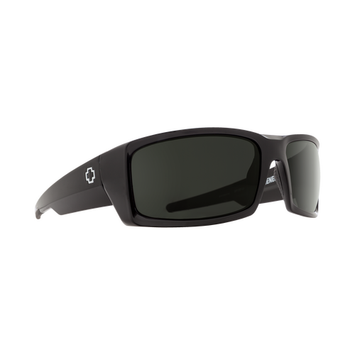 Spy Optic General Sunglasses Black w/Happy Gray Green Lens