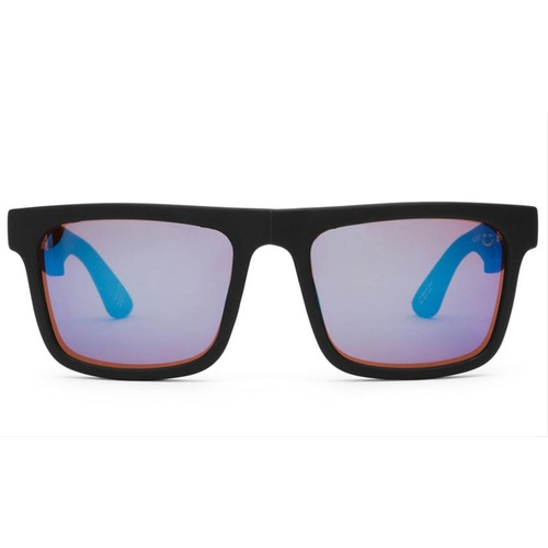 Spy Optic Fold Sunglasses Matte Black w/Happy Bronze/Blue Spectra Lens