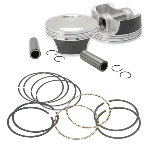 S&S Cycle 106" Big Bore Forged Pistons 3.927" Standard Bore or Harley-Davidson Big Twins 07-16 Models