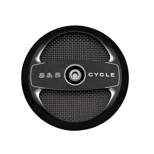 S&S Cycle SS170-0214 Air 1 Cover Black for S&S Stealth Air Cleaners