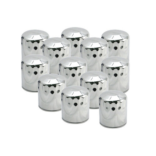 S&S Cycle SS310-0242 Oil Filters Chrome for Twin Cam 99-17/Milwaukee-Eight Touring 17-Up/Softail 18-Up (Box of 12)