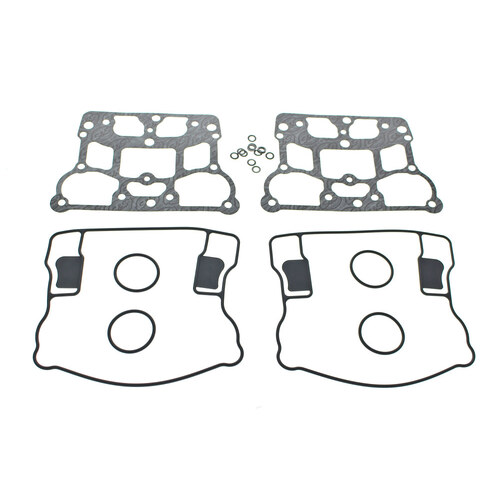 S&S Cycle SS90-4111 Rocker Cover Gasket Kit for Twin Cam 99-Up & Evolution w/4-1/8" Bore