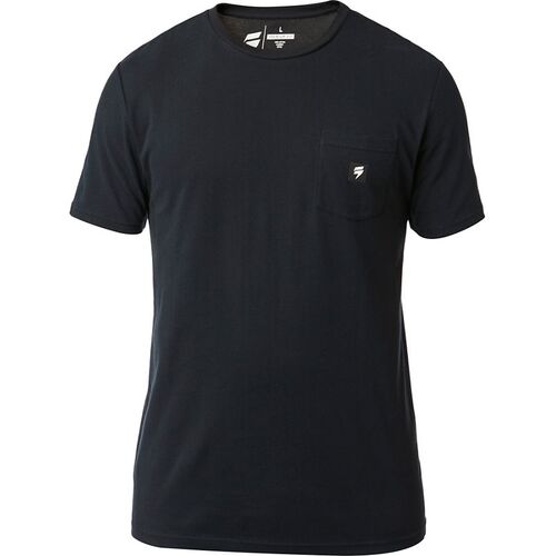 Shift Blu3 Label Basalt Black Tee [Size:SM]