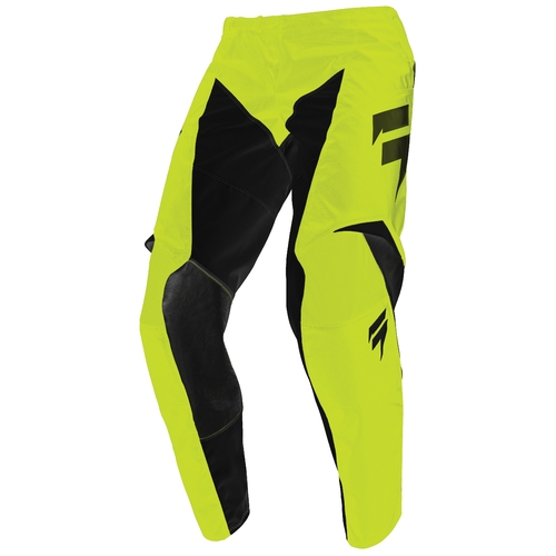 Shift 2020 Whit3 Race Fluro Yellow Youth Pants [Size:22]