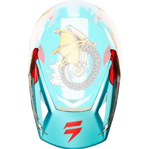 Shift Replacement Peak for Whit3 Caballero X Lab Helmet Aqua [Size:XS/SM]