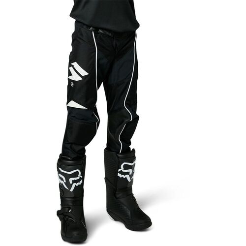 Shift 2021 White Label Rokr Black/White Youth Pants [Size:22]