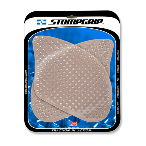 Stompgrip Volcano Tank Grips Clear for Suzuki Hayabusa 00-19