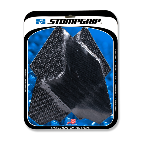 Stompgrip Icon Tank Grips Black for Honda CBR1000RR Models