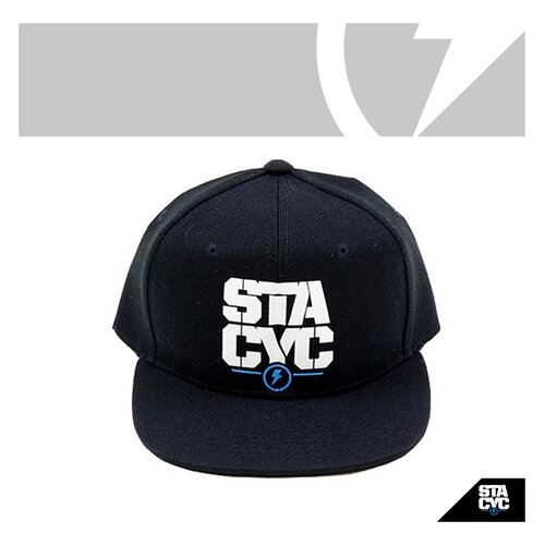 Stacyc Snap Back Kids Hat Black