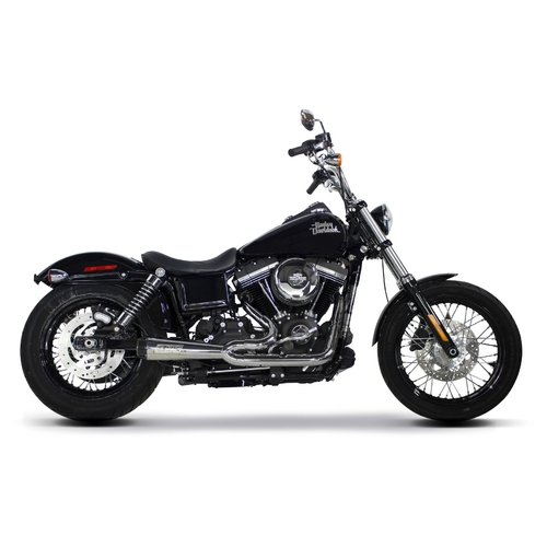 Two Brothers Comp-S 2-1 Full Exhaust System Polished Stainless for Harley-Davidson Dyna 06-17