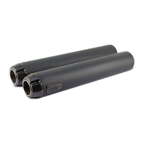 Two Brothers Comp Slip-On Muffler Matte Black/Stainless Steels for Honda Gold Wing/F6B 12-17