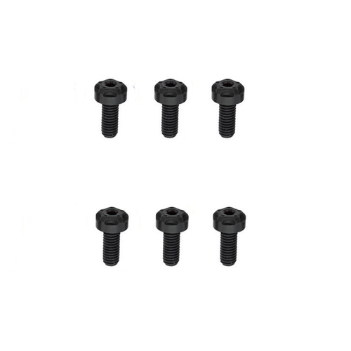 Two Brothers Exhaust End Cap Bolt Kit Black for M2/M5/M7 Series Mufflers