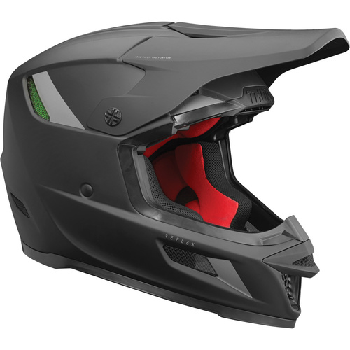 Thor 2021 Reflex Blackout Helmet [Size:XS]