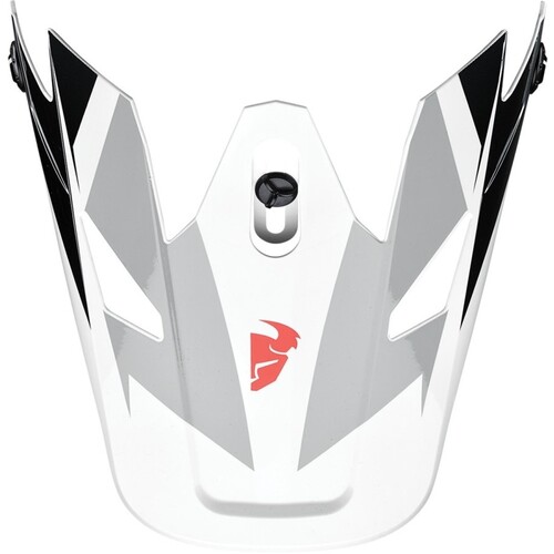 Thor Replacement Visor Peak for Sector Helmets Fader Black/White