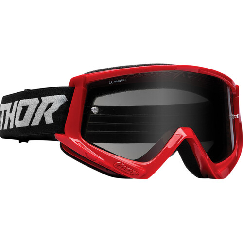 Thor Combat Racer Sand Goggles Red/Grey