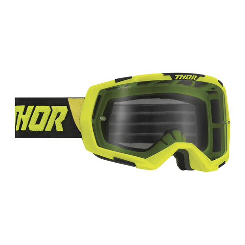 Thor Regiment Goggles Lime/Black w/Smoke Lens