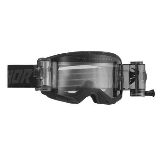 Thor Regiment Storm Goggles Black w/Clear Total Vision System