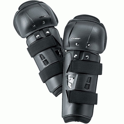 Thor Sector Black Youth Knee Guards