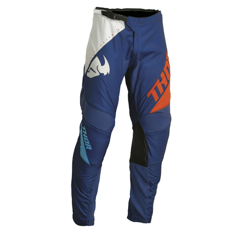 Thor 2023 Sector Edge Navy/Orange Pants [Size:28]