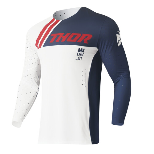 Thor Prime Drive Navy/White Jersey [Size:SM]