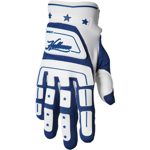 Thor 2024 Hallman Digit White/Navy Gloves [Size:XS]