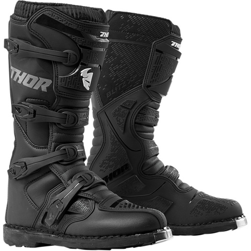 Thor 2023 Blitz XP Black Boots [Size:7]