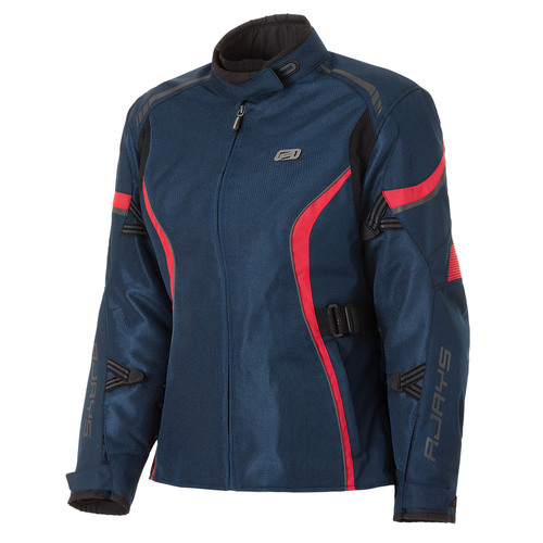 Rjays Athena Air Blue/Red Womens Textile Jacket [Size:6]